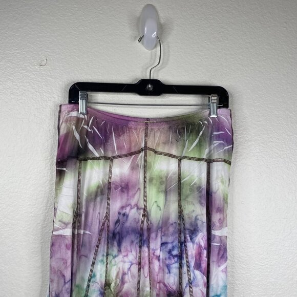 One World Women's Flowy Forest Fairy Whimsy Festival Pull On Skirt Multicolor L - Picture 4 of 9